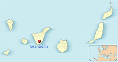 Canary Islands location of the 2022–23 Liga F teams