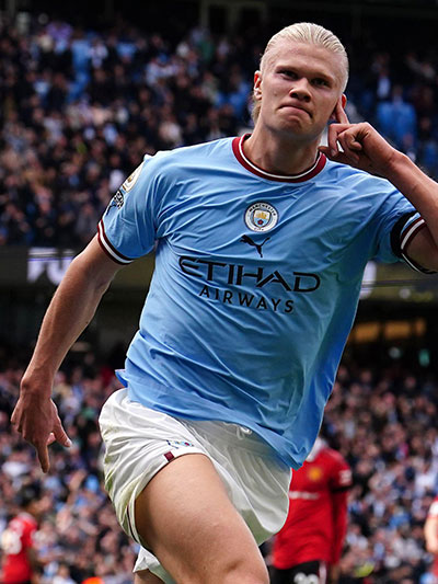 Erling Haaland (Onze d’Or Player of the year 2023 Win)