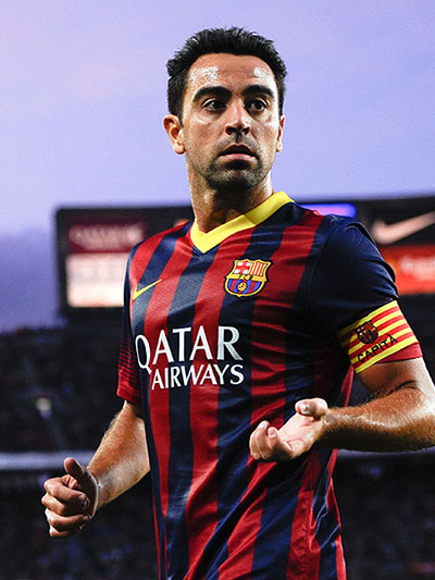 Former Spain midfielder Xavi