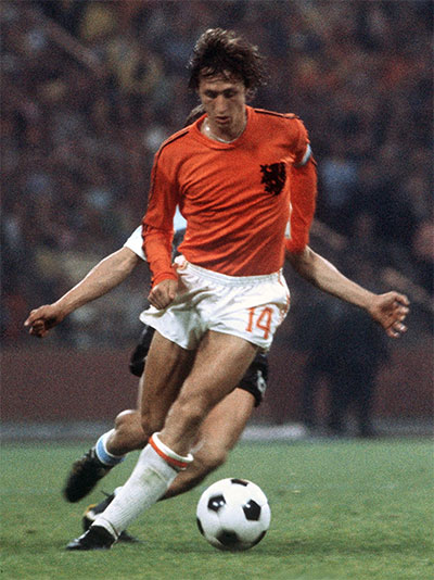 Johan Cruyff Netherlands professional footballer