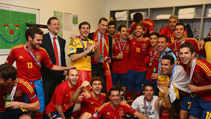 Euro 2012 Spain national team
