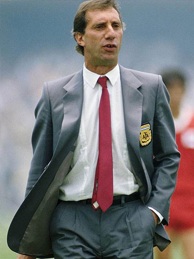 Carlos Bilardo Argentina national team manager