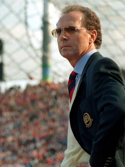 Franz Beckenbauer Germany national team manager