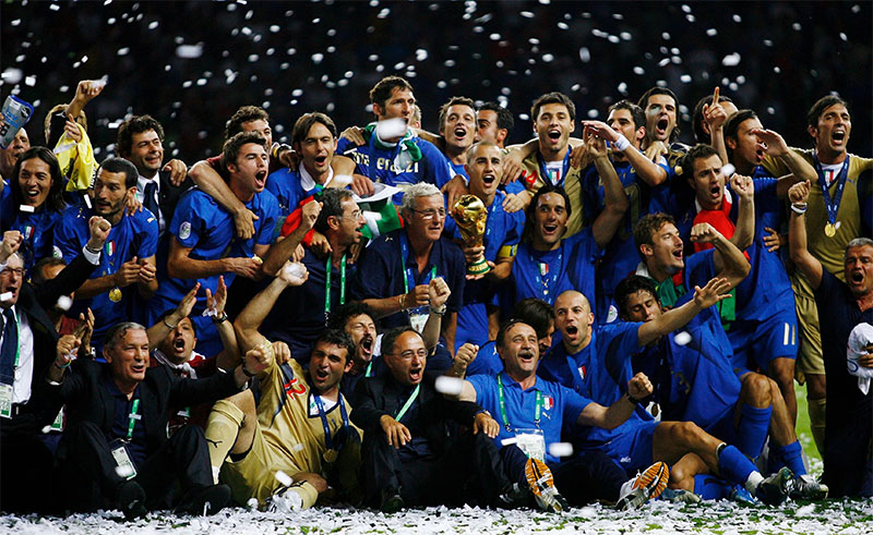 Italy won the World Cup 2006