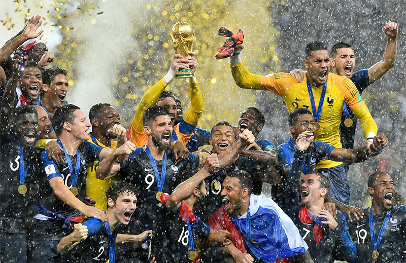 France won the 2018 World Cup