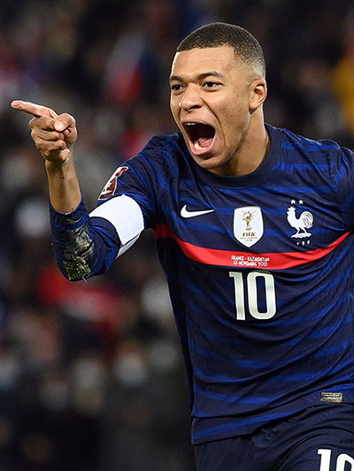 Kylian Mbappé (Men's Golden Boot 2022)