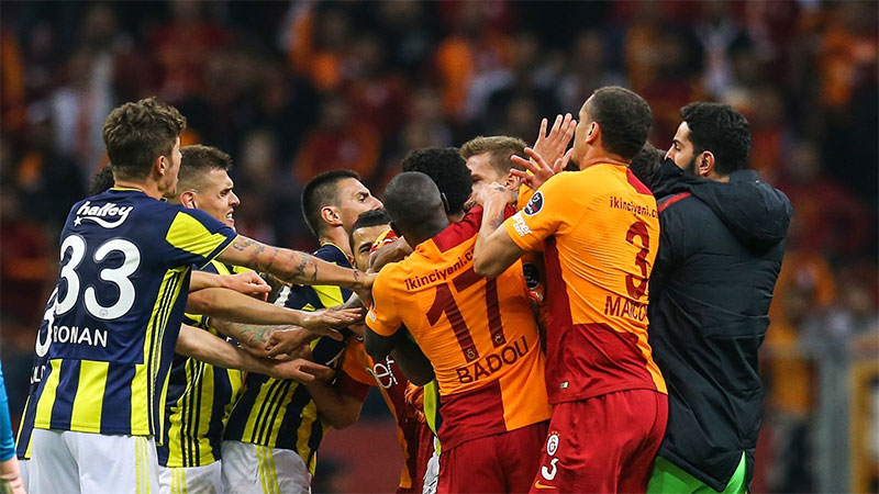 Galatasaray vs. Fenerbahce Derby match